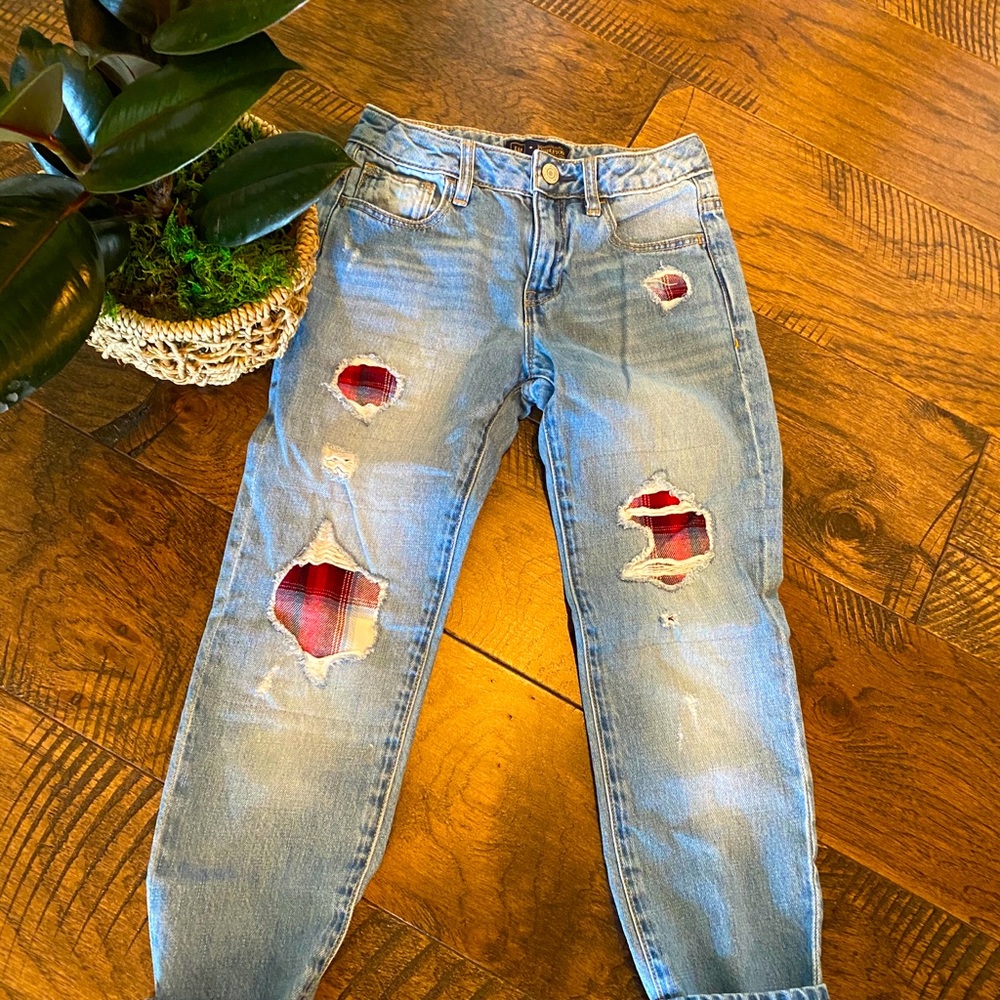 Gap Kids Girlfriend Pendleton Jeans (Regular 8)